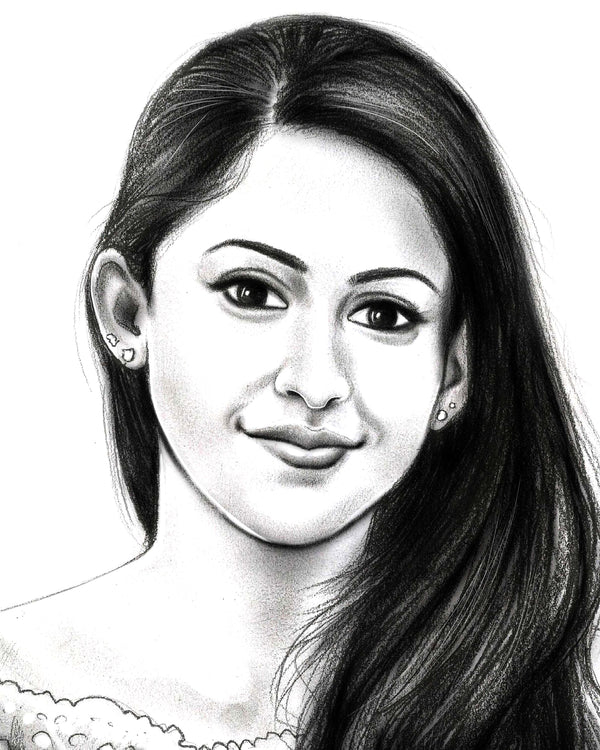 Order pencil finish portrait online