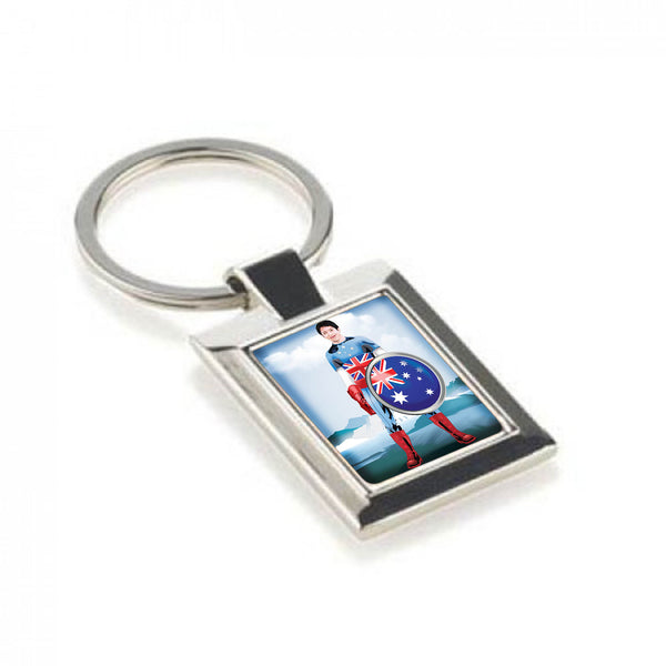 Custom photo key chains