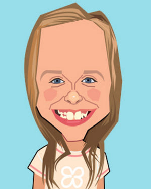 Order Flat Digital Caricatures Online