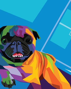 Color WPAP Pet Portraits