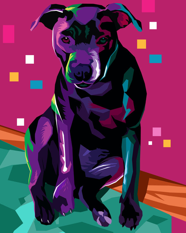 Online WPAP Pet Portrait Artists