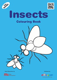 Free Insects Colouring Book