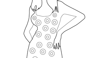 FASHION COLOURING PICTURE | Free Colouring Book for Children