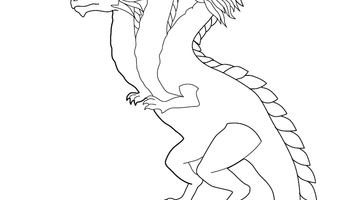 DRAGON COLOURING PAGE | Free Colouring Book for Children