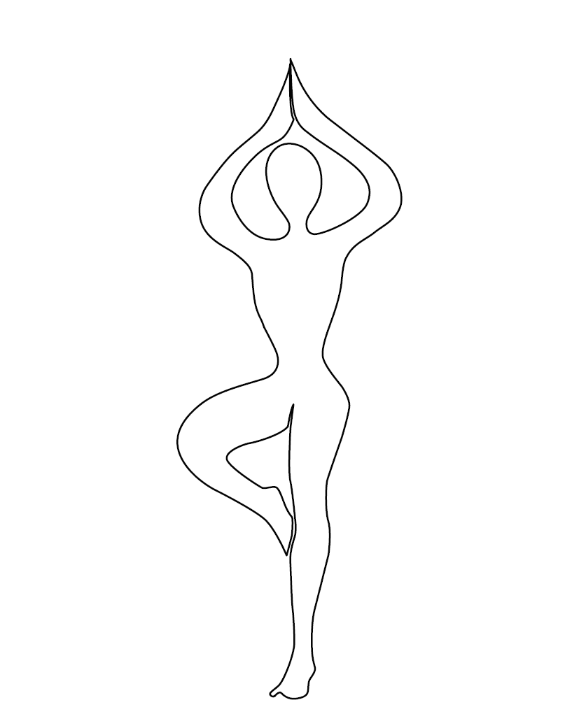 Free Printable Yoga Posture Image