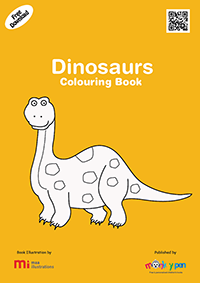 Dinosaurs Colouring Book for Kids