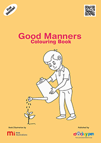 Good Manners Colouring Book for Kids