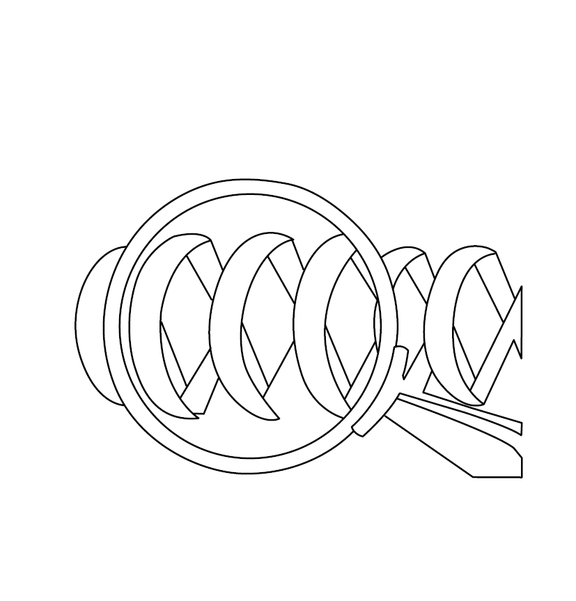 DNA Structure Colouring Image