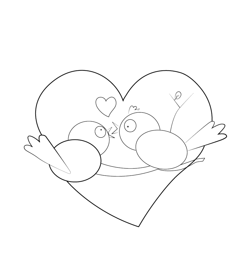 Valentine Heart Shape Picture