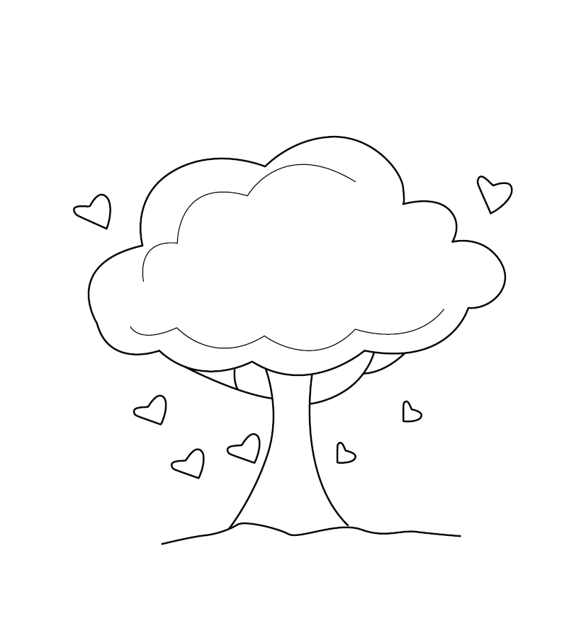 Free Printable Valentine Colouring Picture