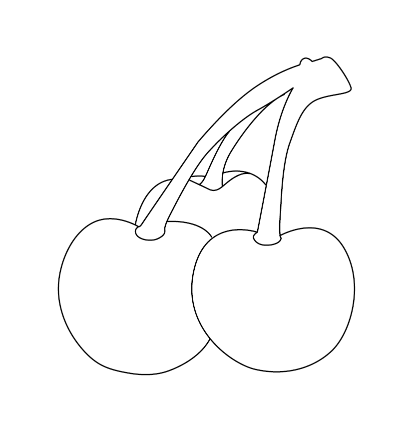 Printable Cherry Image