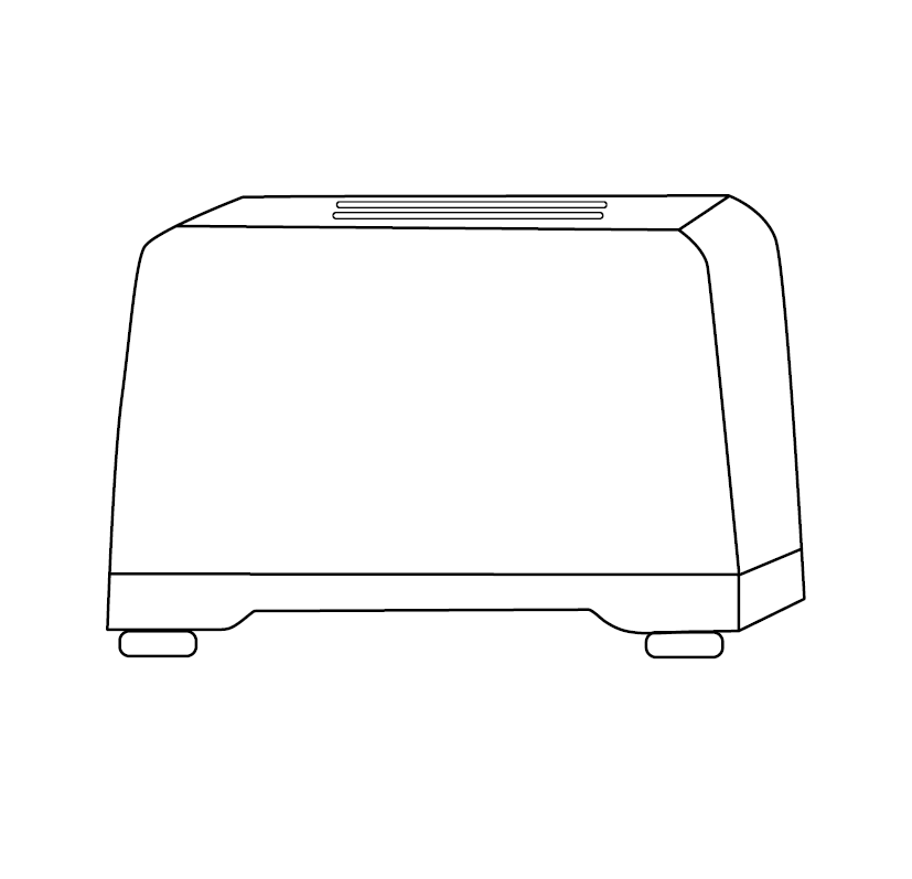 Toaster Colouring Picture