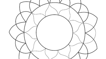 Rangoli Colouring Picture | Free Colouring Book for Children