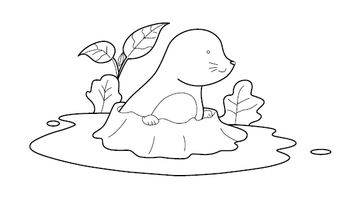 Sea Lion Colouring Picture | Free Colouring Book for Children