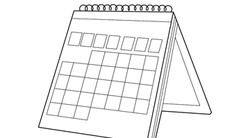 PRINTABLE DATE AND TIME COLOURING PICTURE | Free Colouring Book for Children