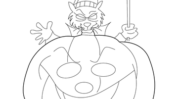 FREE HALLOWEEN COLOURING PAGE | Free Colouring Book for Children