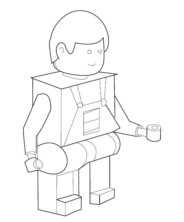 Roblox Colouring Picture