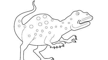 Dinosaur Colouring Sheet | Free Colouring Book for Children