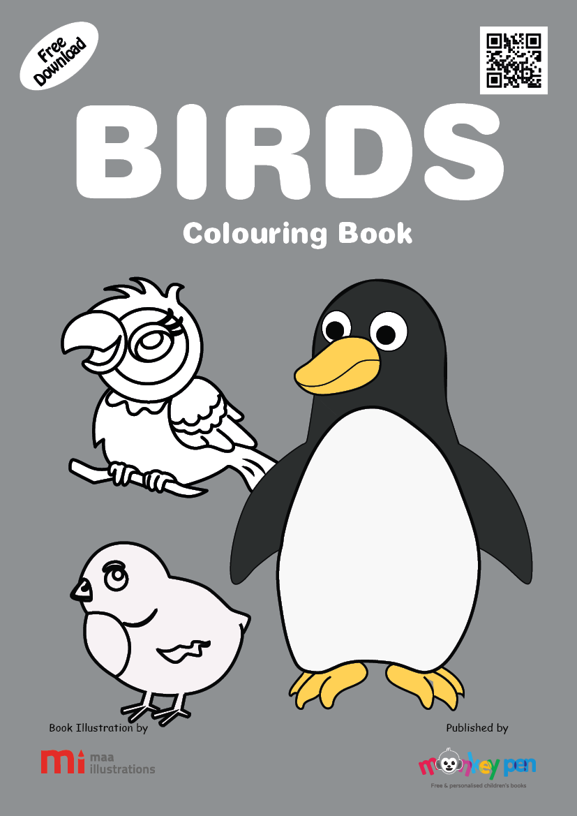 Birds Colouring Book