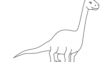 DINOSAUR COLOURING IMAGE FOR KIDS | Free Colouring Book for Children