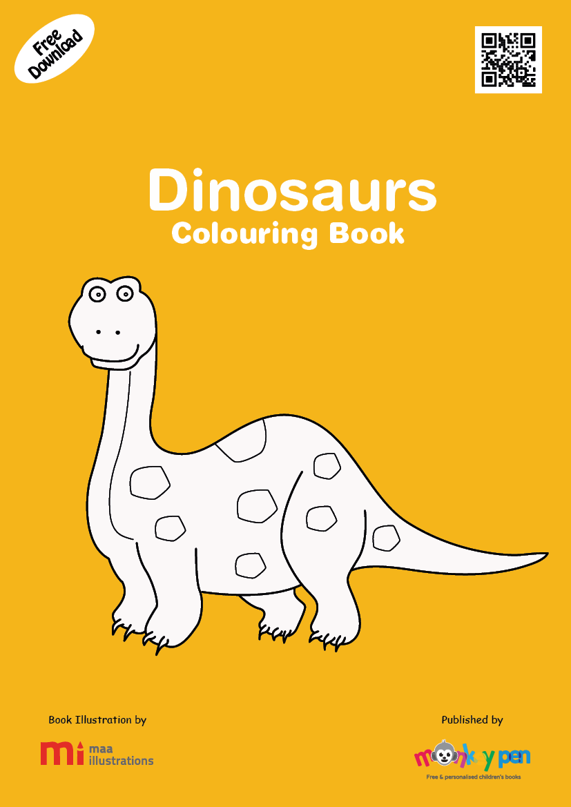 Dinosaurs Colouring Book