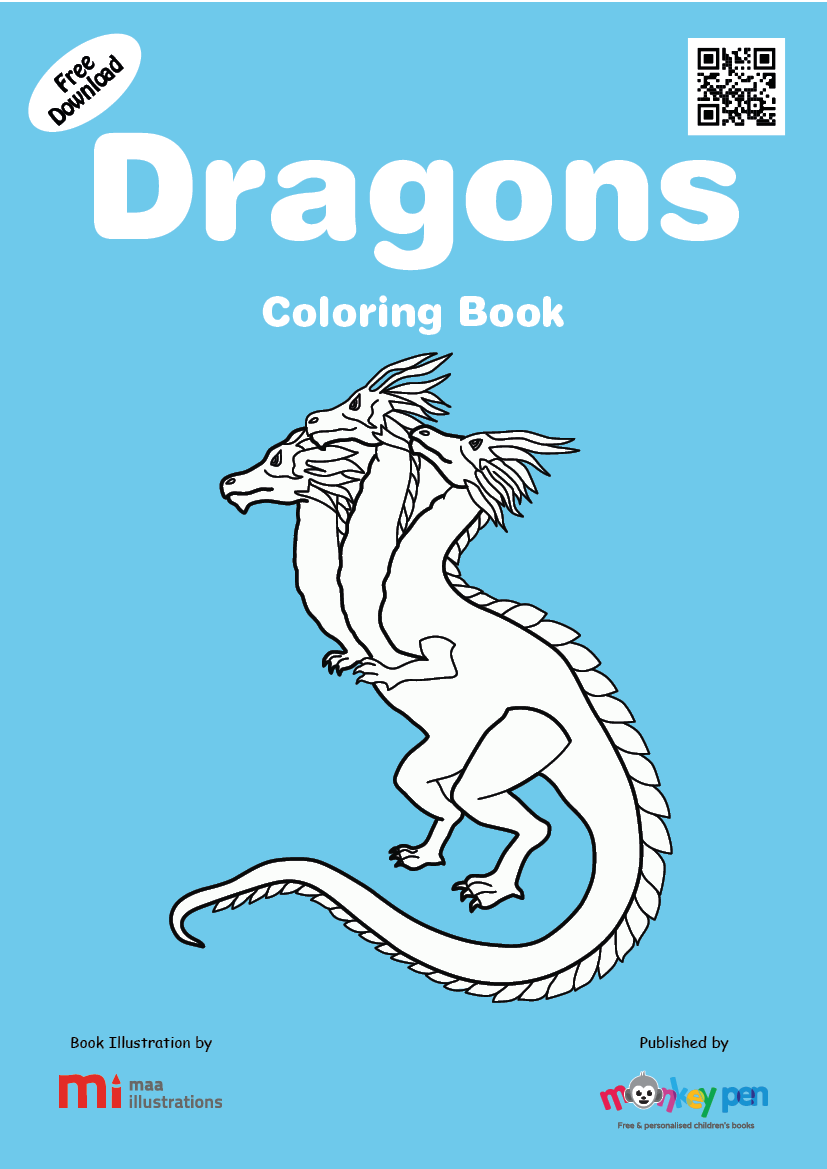 Dragon Colouring Book