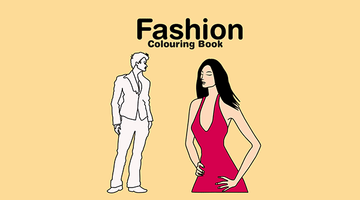 Free Printable Fashion Colouring Book