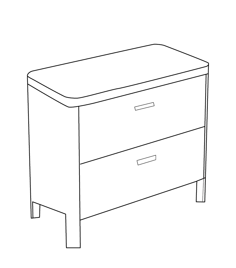 Drawer Colouring Image