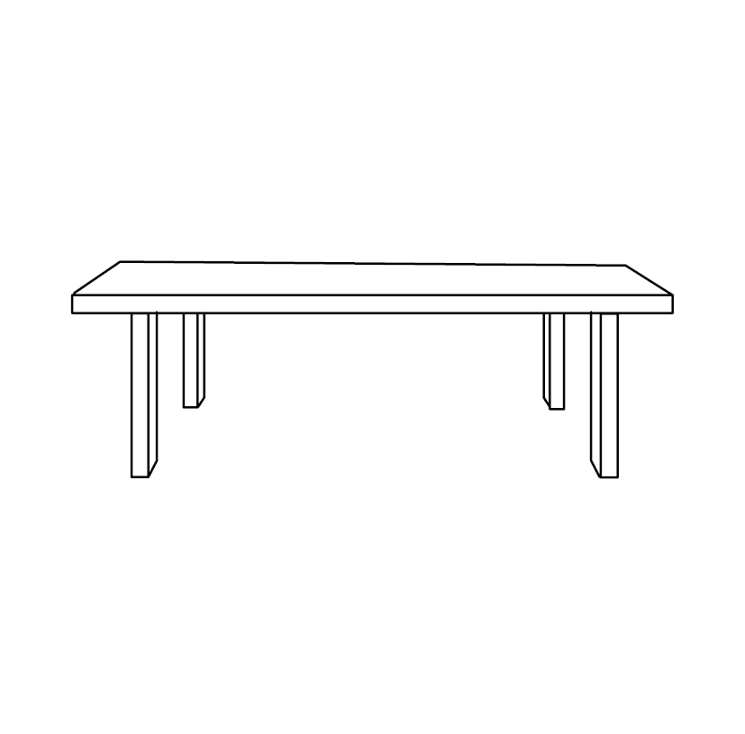 Dining Table Coloring Page