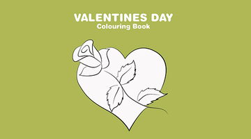 Free Printable Valentines Day Colouring Book